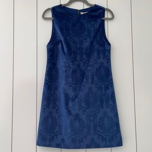 Alice + Olivia Clyde Sleeveless Damask Shift Dress